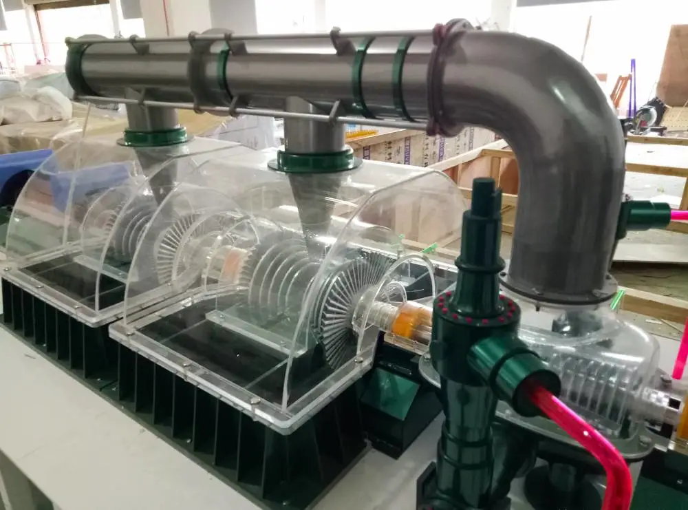 热能发电技术热泵发电机组模型 撬装天然气增压装置模型科普展示加工