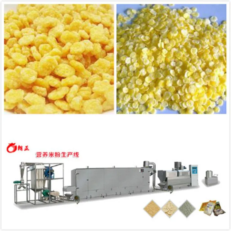 深州湿法膨化机 速溶米粉加工设备 膨化米粉生产线 朗正机械