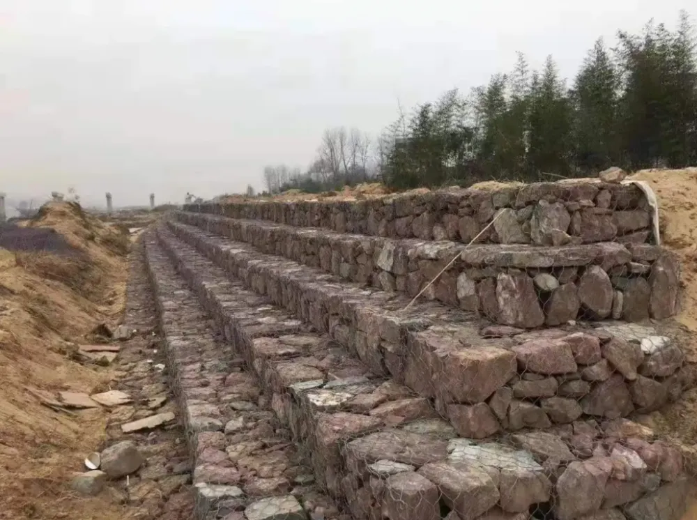 高尔凡格宾石笼网 河道格宾网箱 生态格宾网 河堤格宾网