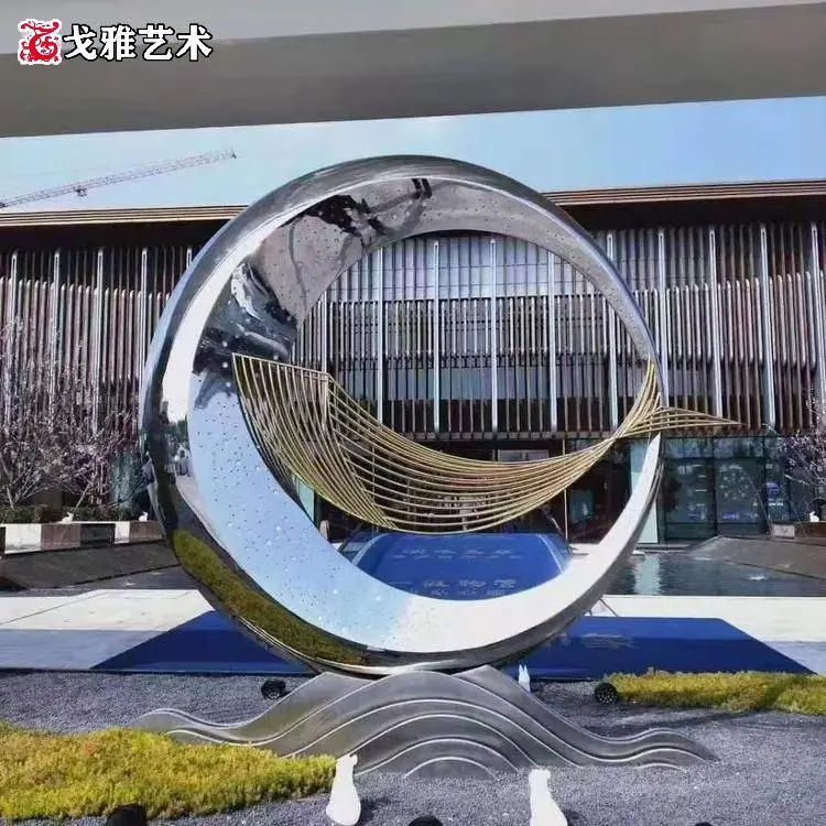 陕西动物不锈钢雕塑 门口卡通玻璃钢企业形象卡通人物雕塑