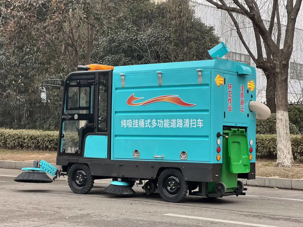 金艺环境纯吸旋风款四轮道路清扫车环卫处街道保洁扫地机