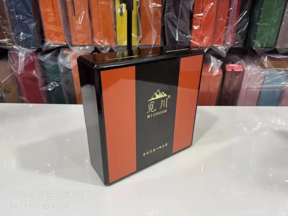 木盒加工厂 茶叶实木盒 木盒定制厂家 米醋木盒包装龙港木盒厂