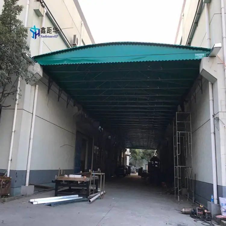 四川巴中篮球场雨棚工业仓储篷【加粗加厚】