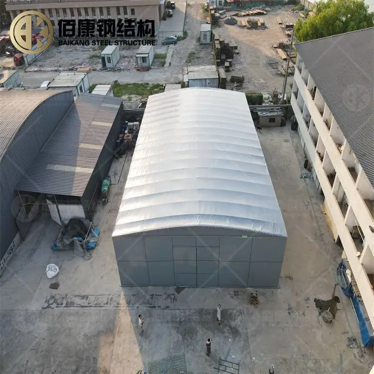 营口西市 定制户外活动烧烤棚篮球场棚悬空电动棚