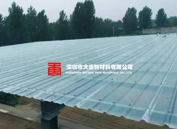 盐田1.5厂房透明瓦_雨棚防火防腐采光瓦_深圳FRP瓦订做厂