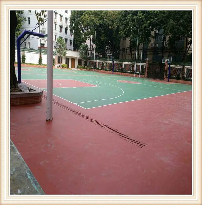 生产厂家,硅PU球场施工,硅pu塑胶篮球场,弹性酸篮球场施工