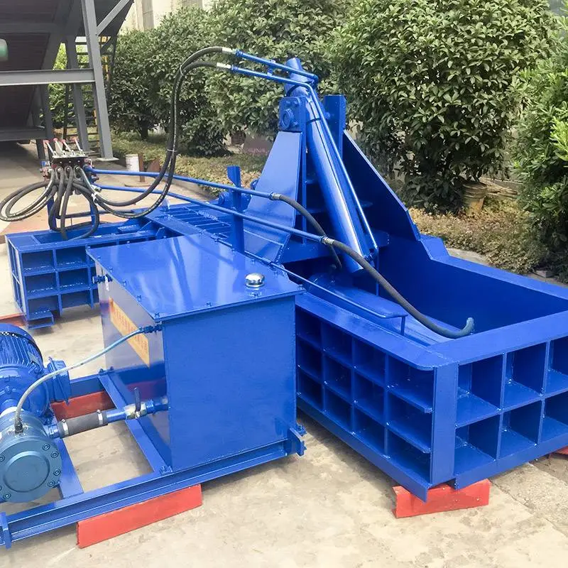 Y81系列机油桶压块机 油漆桶打包机 机油罐打包压块设备易操作