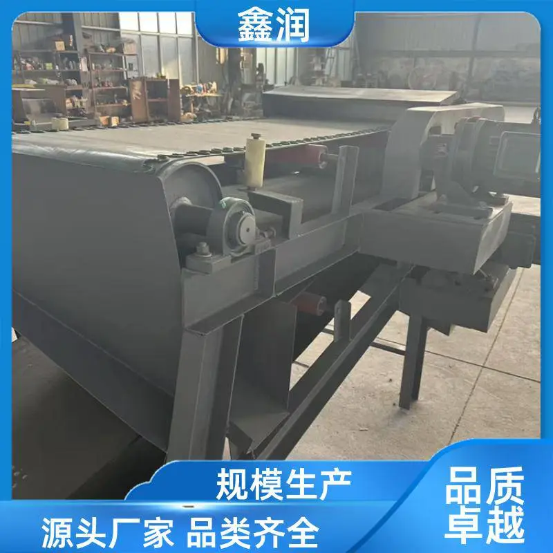 干粉除铁磁选机 非金属矿粉料中铁屑自动拾取清理设备