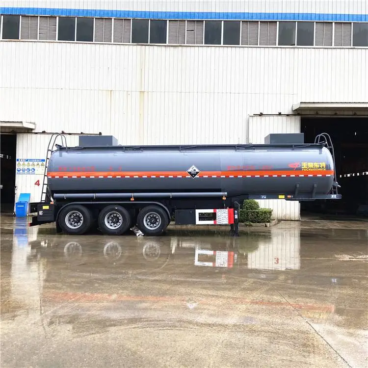 危险废物化工拖挂车 玉柴东特复合一体成型罐车可定做