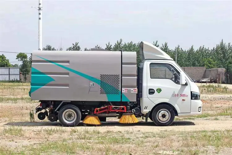 吸尘车内部构造图 垃圾扫地车 17立方东风天锦洗扫车