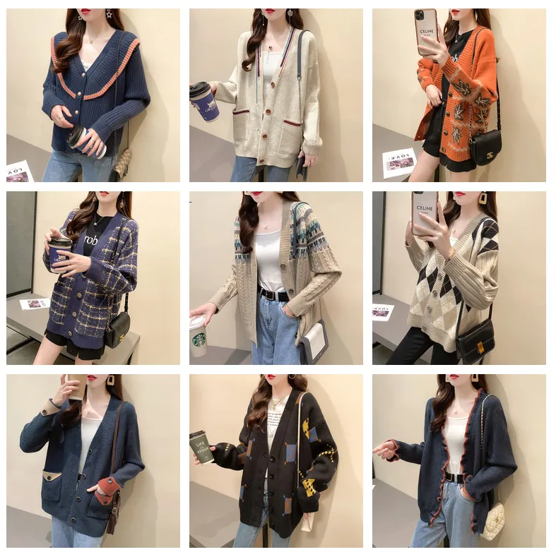 辽宁盘锦杂款毛衣女地摊货源2元一件衣服哪里批发宽松高端保暖针织衫女
