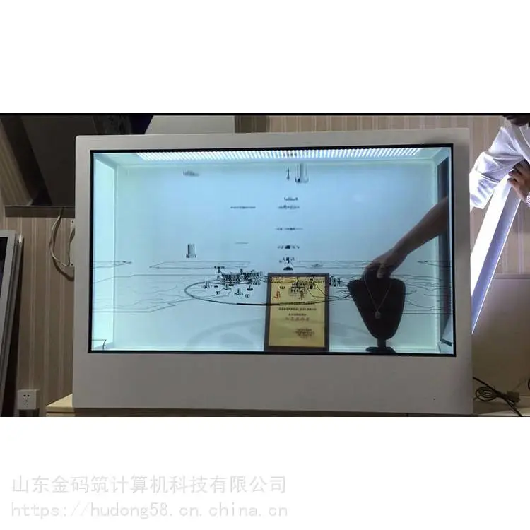 河北省秦皇岛市 透明拼接展示柜 博物馆透明屏 价格合理 金码筑