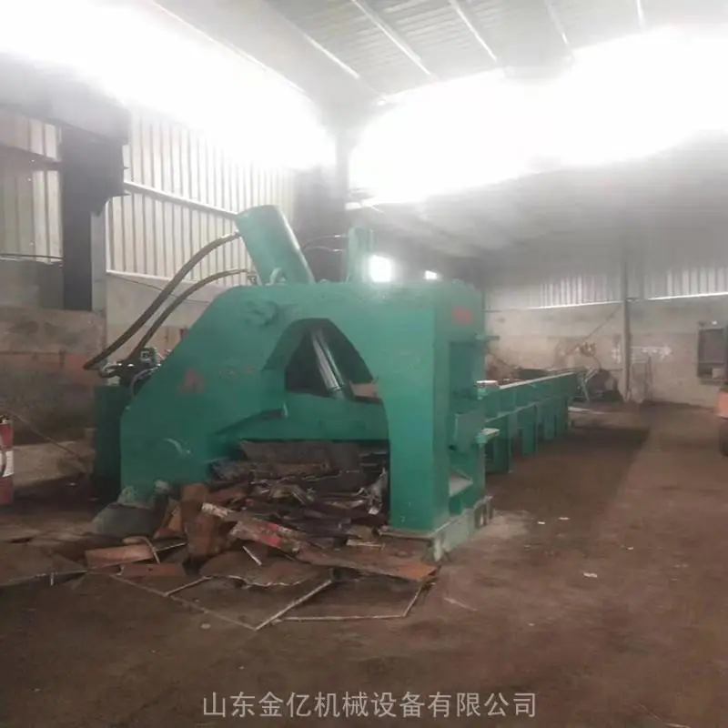 供应液压虎头剪配件 600吨龙门虎头剪效率 带盖料箱双龙门虎头剪