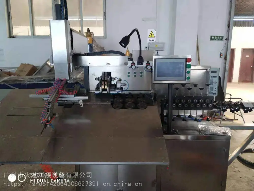 江门数控弯框工艺品铁丝2D折弯成型机