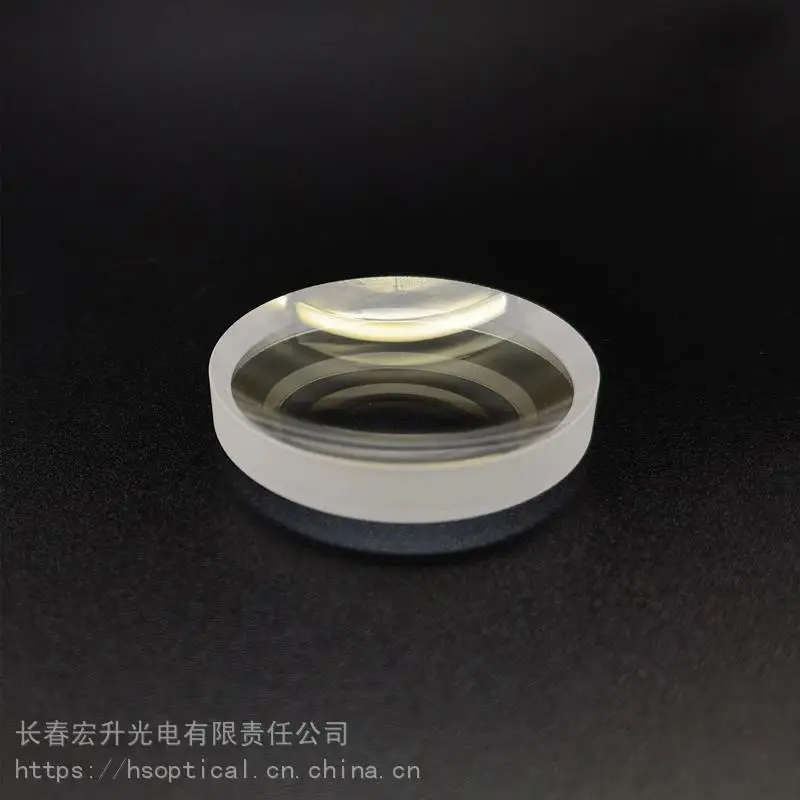 宏升光电 定制弯月透镜，光学透镜，可加工直径5-450mm 来图加工
