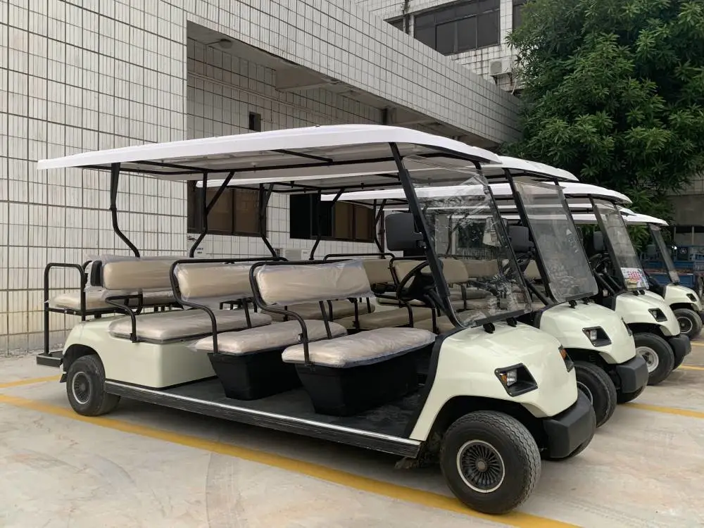 肇庆怀集电动代步车 房地产接驳车 四座电动观光车出租