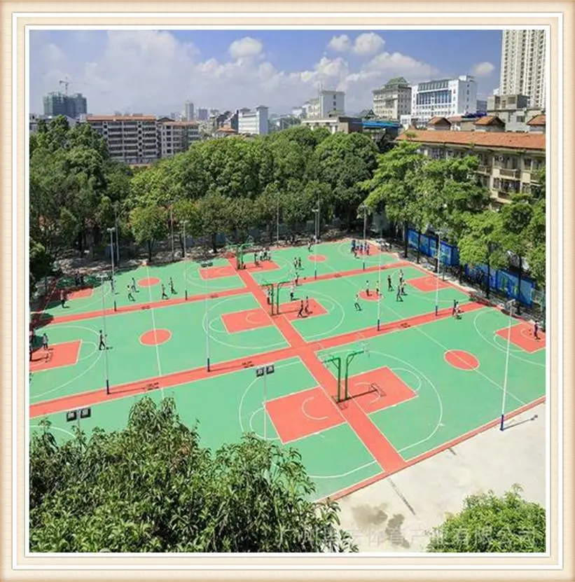 生产厂家,室外篮球场地面,硅pu塑胶篮球场,硅PU篮球场厂家