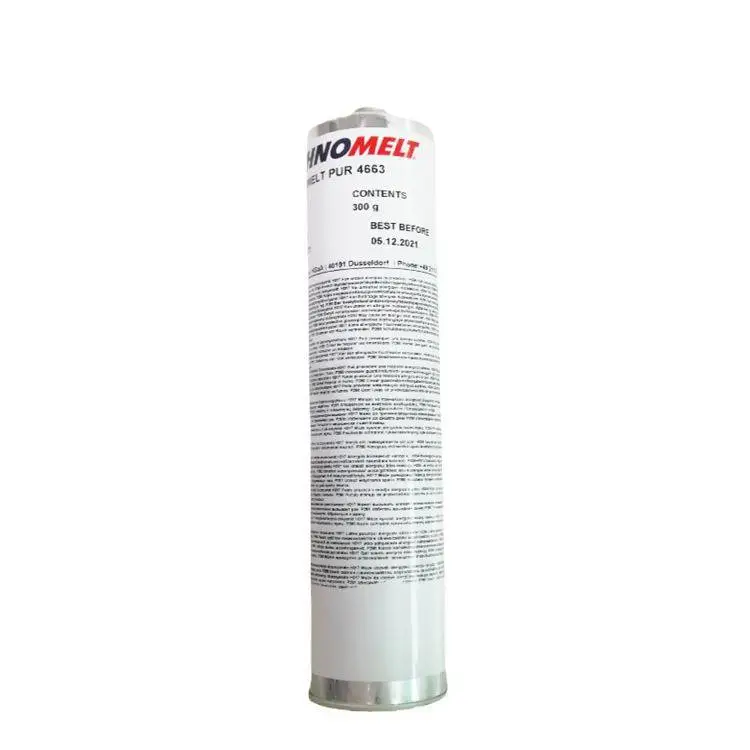 汉高乐泰 TECHNOMELT PUR 4663热熔胶水弹性粘接降温固化白色300ML
