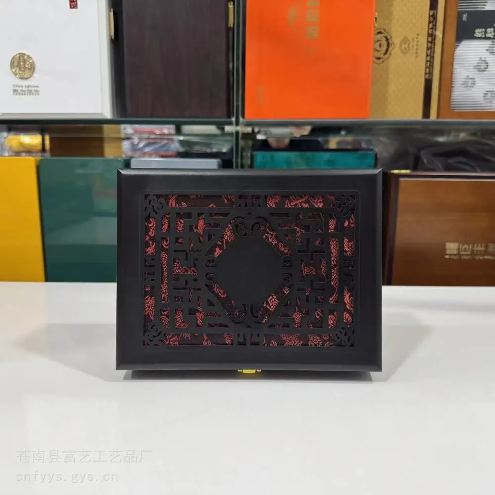 木盒加工厂 霍山石斛包装 木盒包装 灵芝孢子粉木盒浙江木盒厂