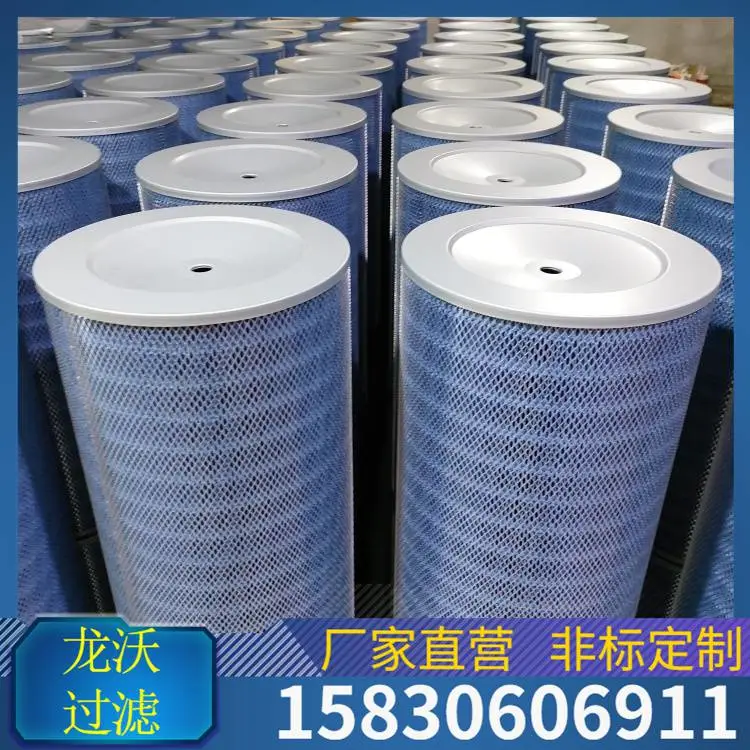 龙沃490X1000除尘滤芯除尘滤筒粉制剂行业生产线回收