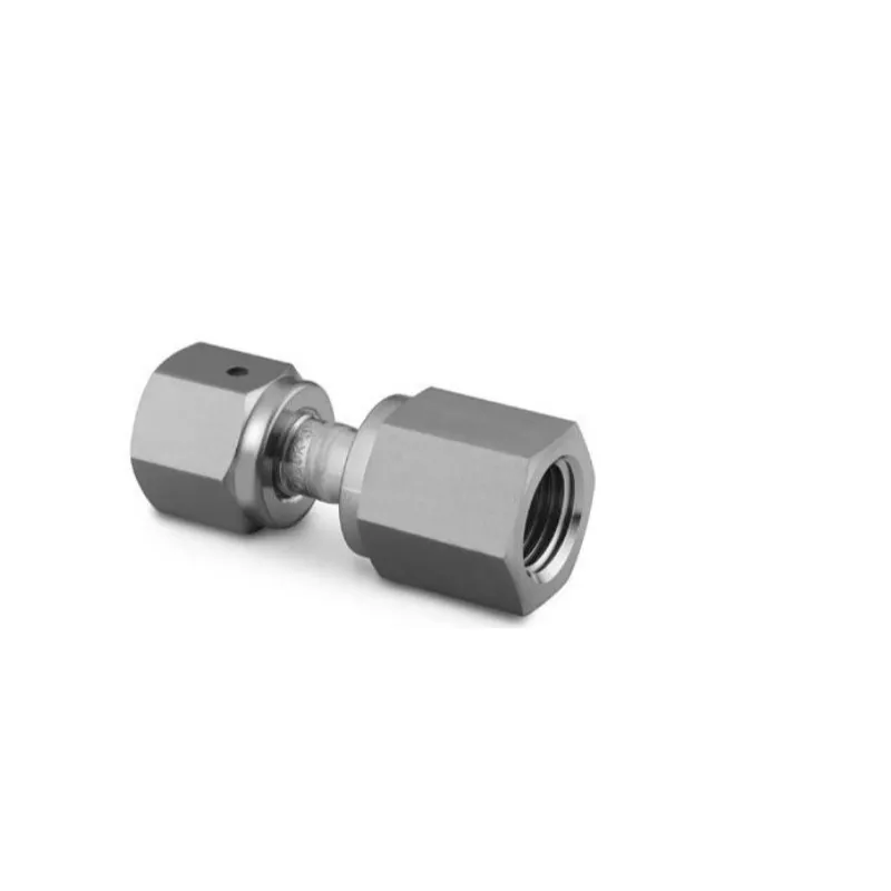 昆明仓库世伟洛克316不锈钢 VCO O型圈 面密封接头 变径联合接头， 1/2 in. x 1/4