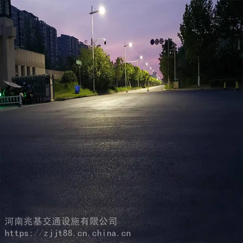 新郑SMA改性沥青道路施工