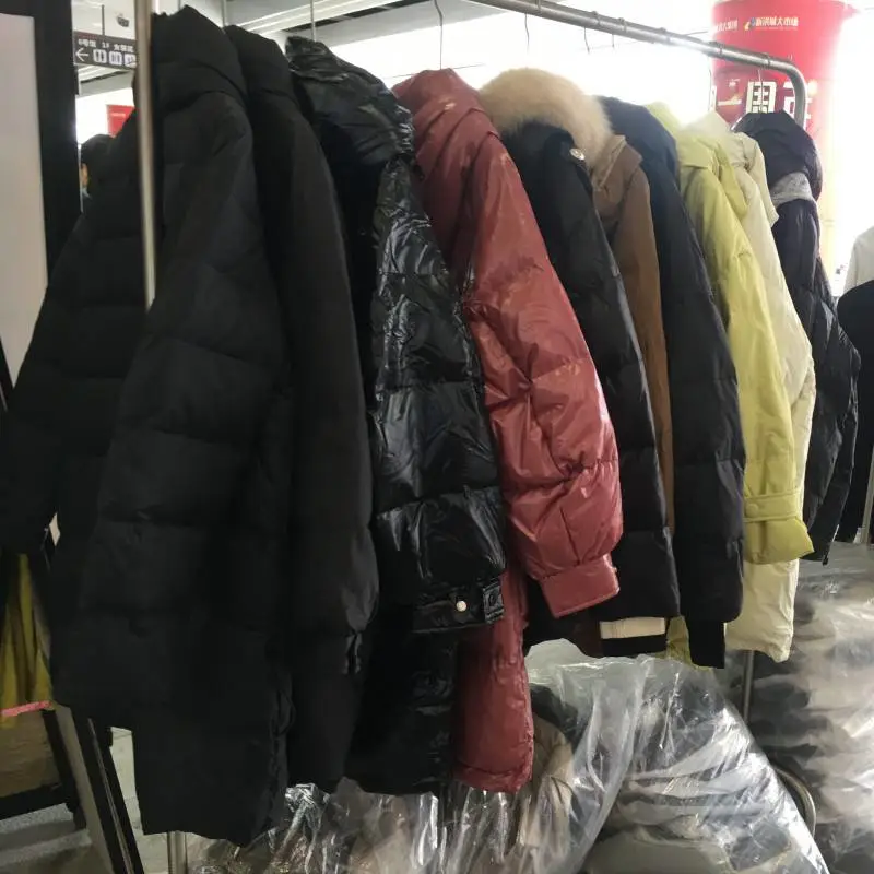 羽绒棉服女式中长款义乌小商品批发进货网立领棉衣男装夹克棉服