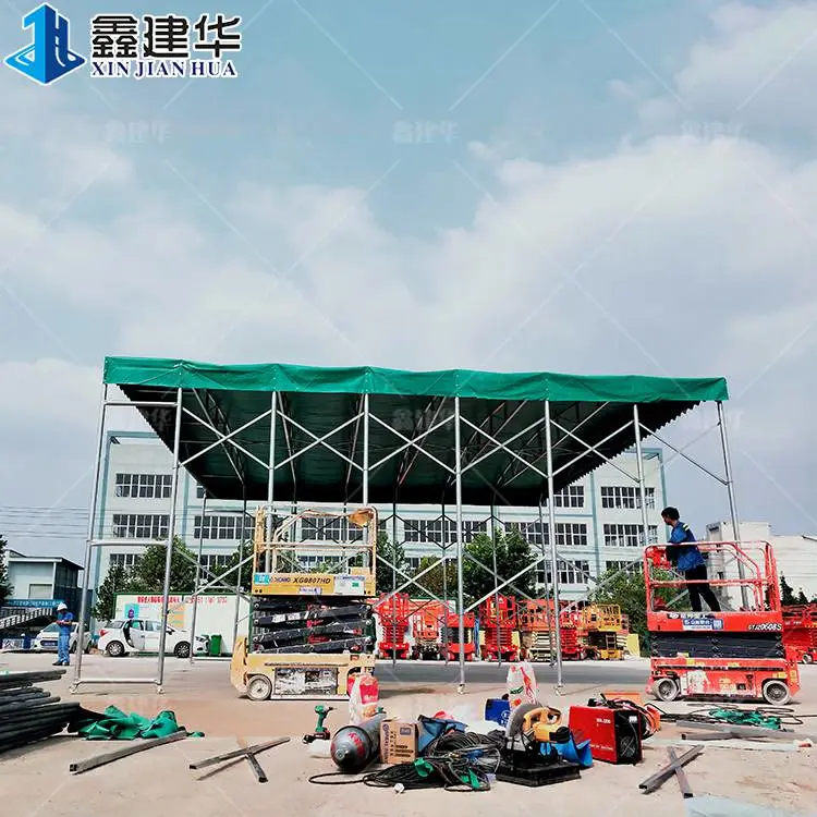 巫溪户外仓储活动蓬 膜结构车棚 厂家量身定制