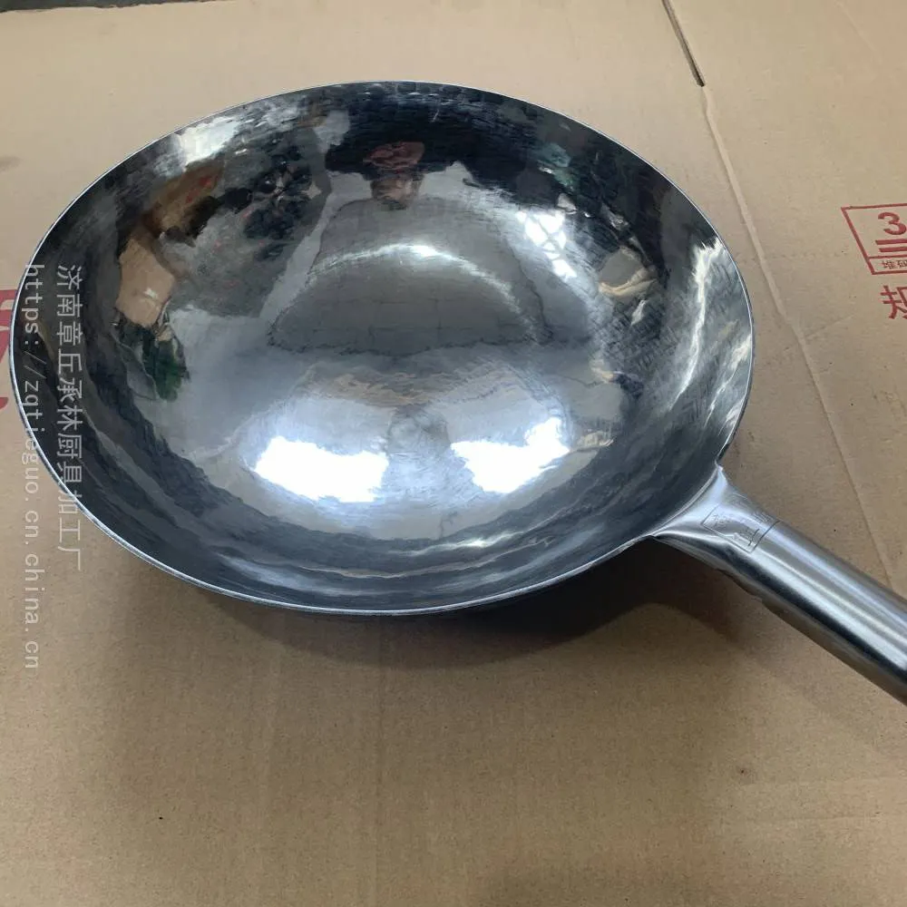 章丘手工炒勺价格家用轻便好用的铁锅真正的章丘铁锅价格
