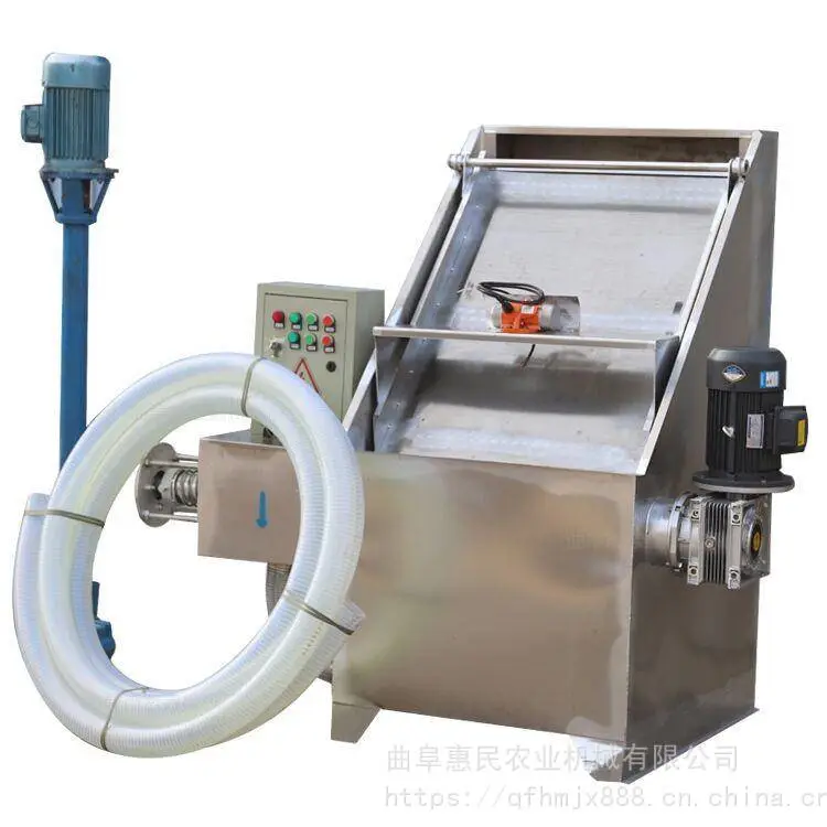 惠民 粪便干湿分离机 固液粪便脱水机 加长型猪粪分离机