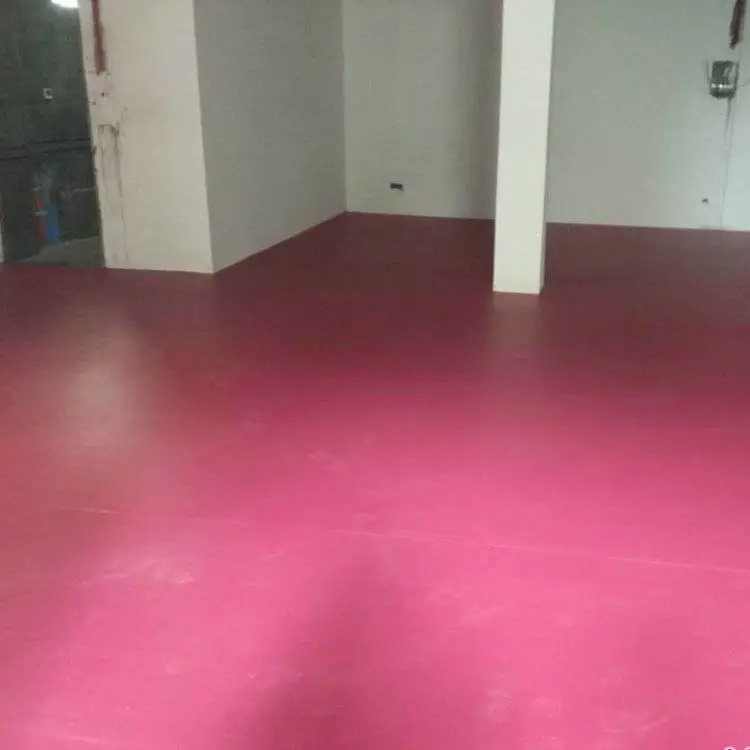 工厂***PVC幼儿园运动地板/欧宝瑞平纹塑胶地板