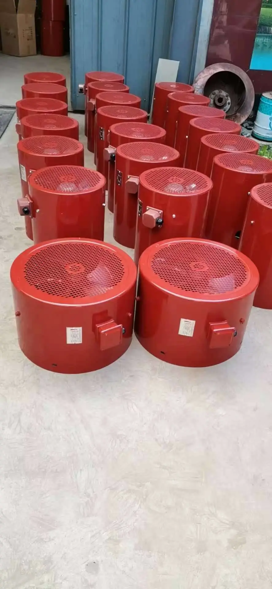 G132A3 B3变频电机冷却风机 G-132B加长型电机散热风扇 380V IP55 ***