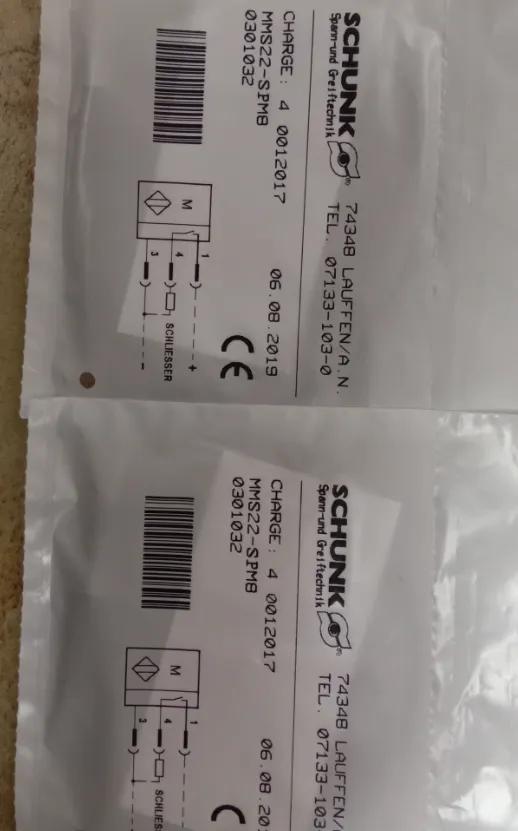 供应SCHUNK 传感器 MMS 22-SPM8-PNP cod.0301032