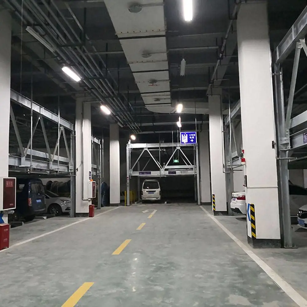 云南元谋立体车库租赁 地面机械式停车设备 俯仰机械停车位回收租用 莱贝拆卸闲置机械式停车库拆除