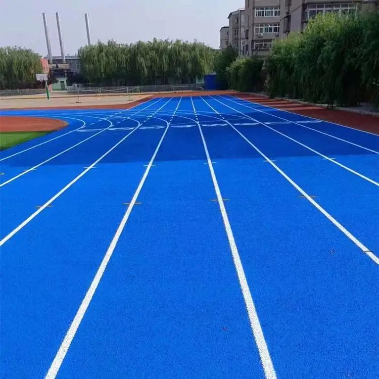 江西混合型塑胶跑道复合型塑胶跑道工艺流程