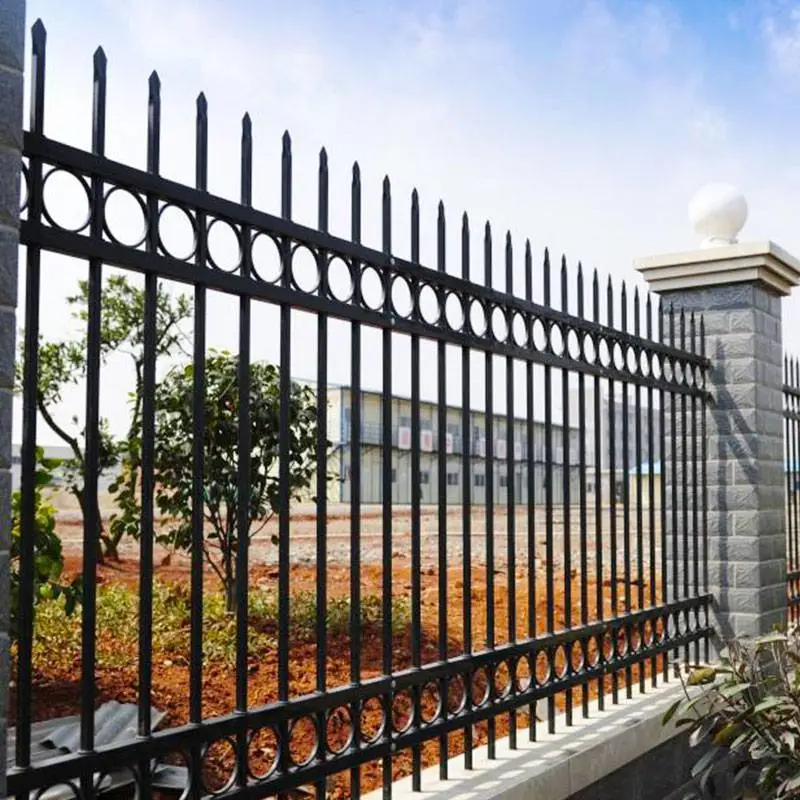 濮阳清丰围栏厂家铸铁围墙栅栏质量可靠庞景实业
