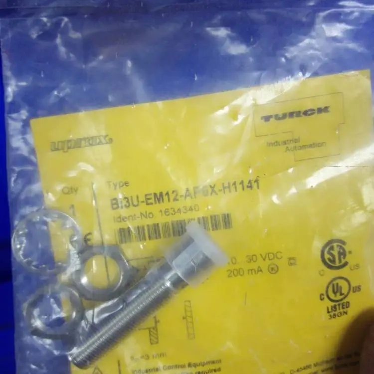 TURCK电感式传感器BI1-EG05-AP6X-V1331 不锈钢螺纹