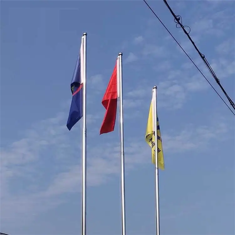 供应 不锈钢旗杆报价单 奏乐旗杆 13米