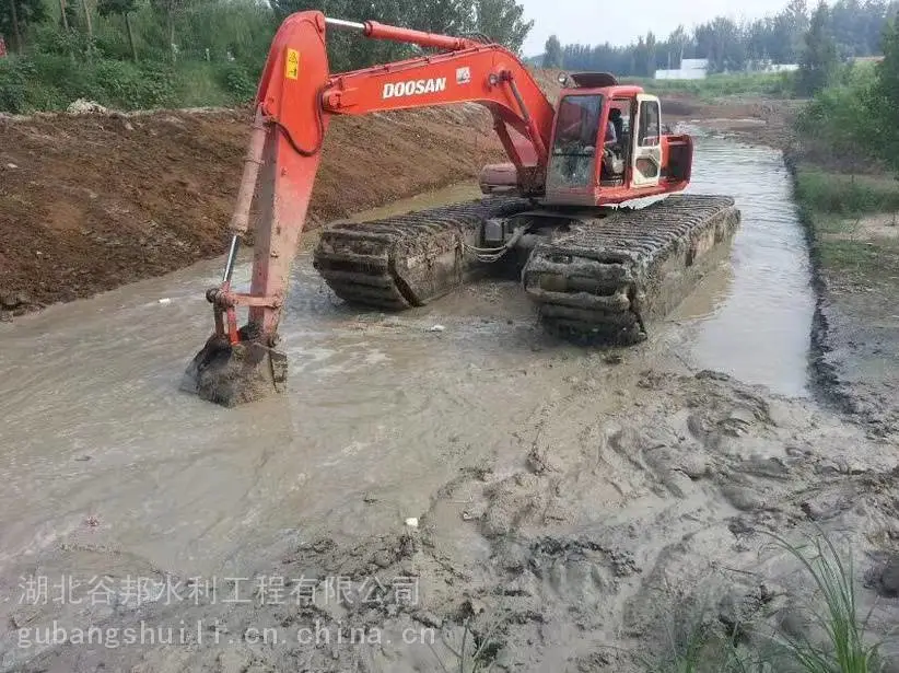 水挖机租赁收费 淮安水上浮船挖掘机出租一小时多少钱