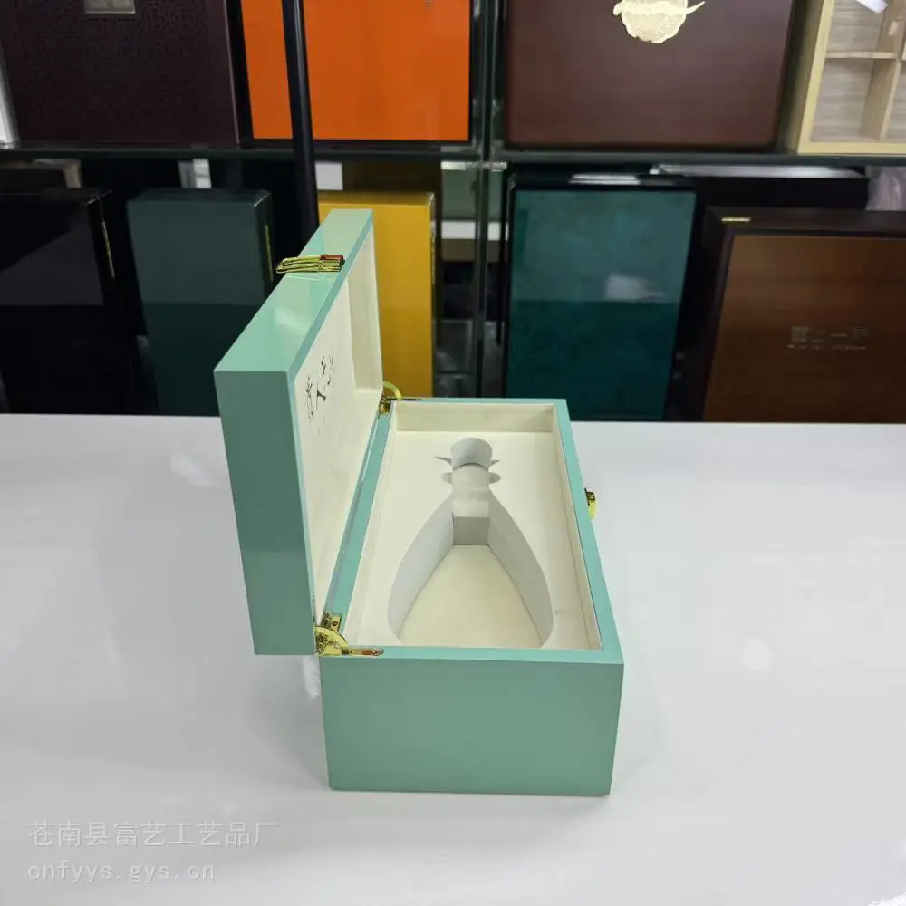 木盒加工厂 茶叶实木盒 木盒定制厂家 米醋木盒包装龙港木盒厂