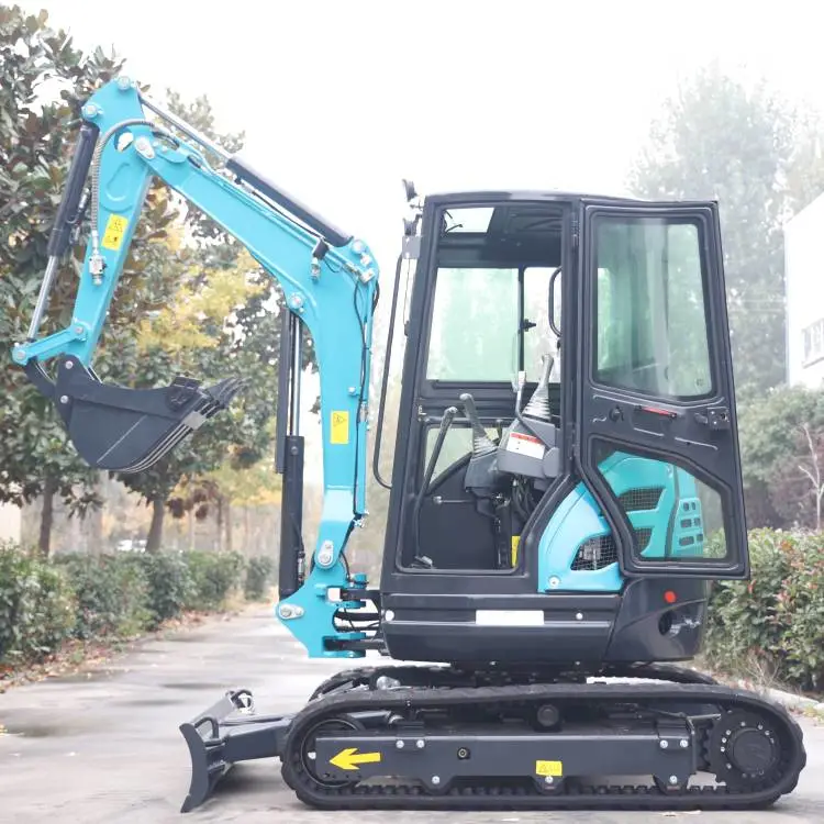 农用1吨10小型挖掘机大棚果园微型勾机深翻施肥20小挖机微钩机
