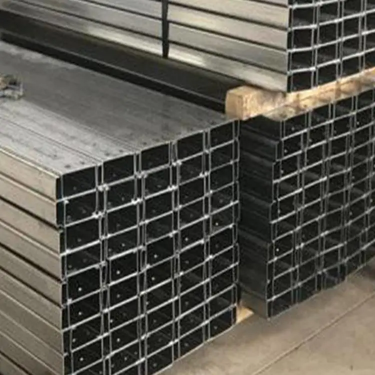 重庆C型钢檩条 C240*60*20*2.0 镀锌檩条理论重量 镀锌层高耐腐蚀