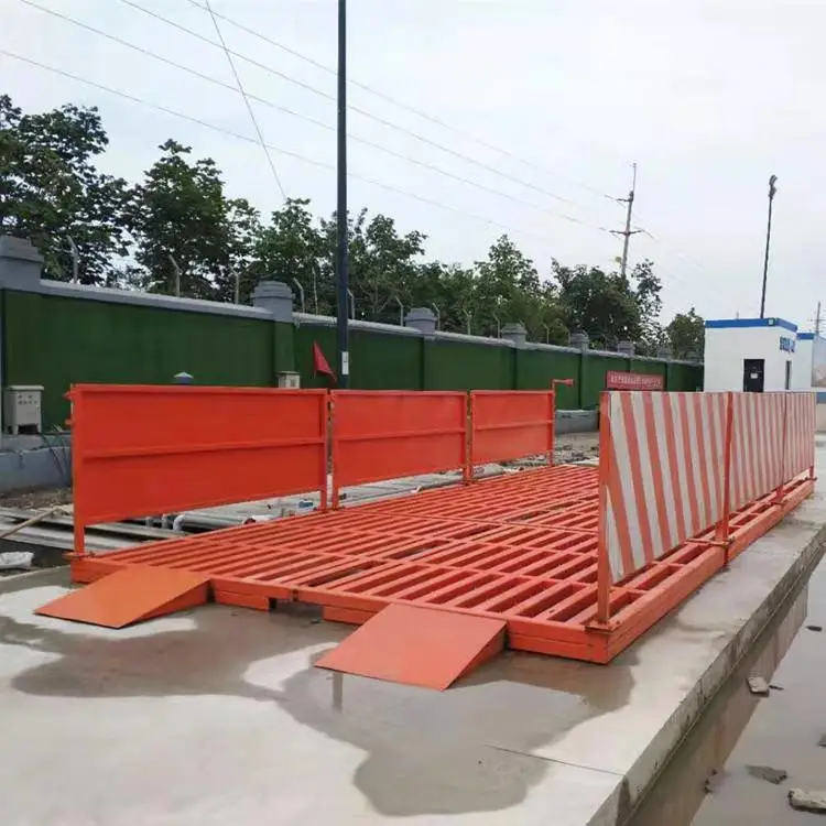 建筑工程洗车平台 朗坤机械石料场全自动洗车机