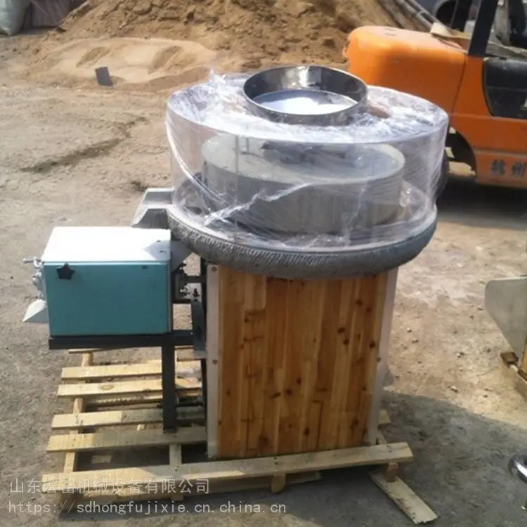 新型面粉石磨机加工 商用电动石磨面粉机 家用电动石磨耐磨 价格