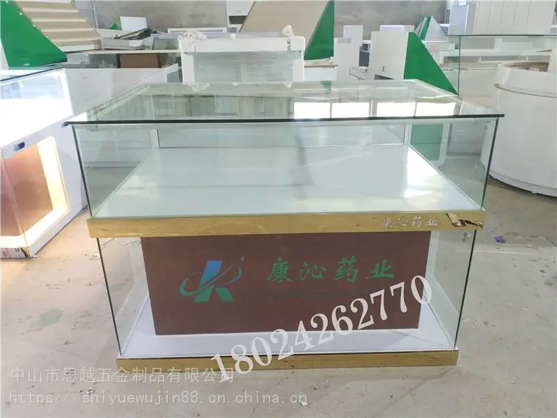 vivo手机柜台美容院吧台柜前台正品老人智能手机柜展示