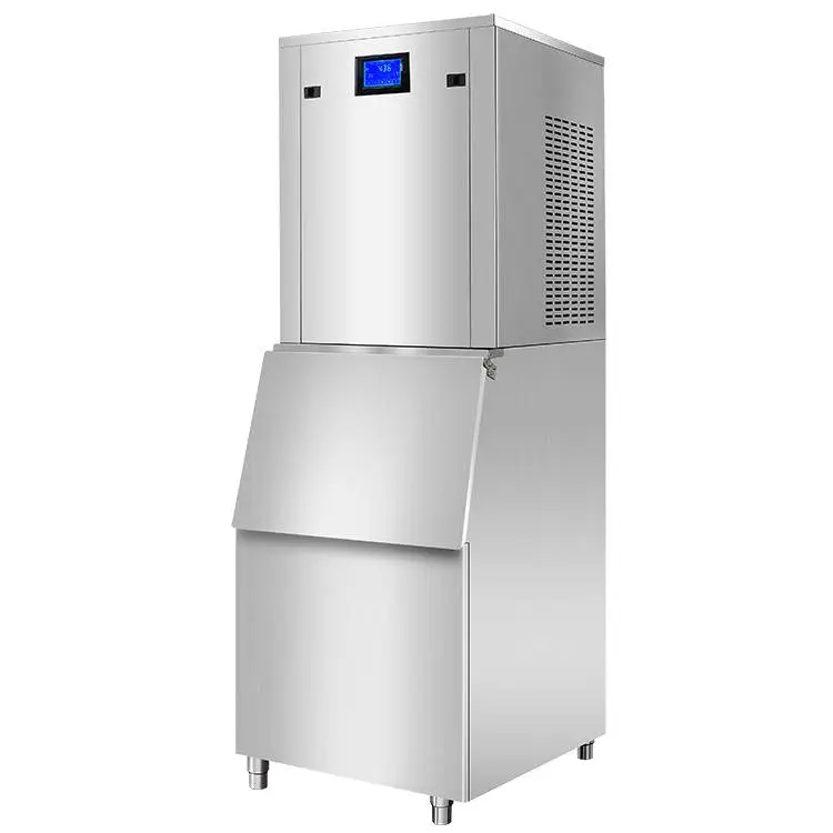 日产量200KG片冰机 不规则鳞片冰 不锈钢设计 食品加工海鲜冷藏运输