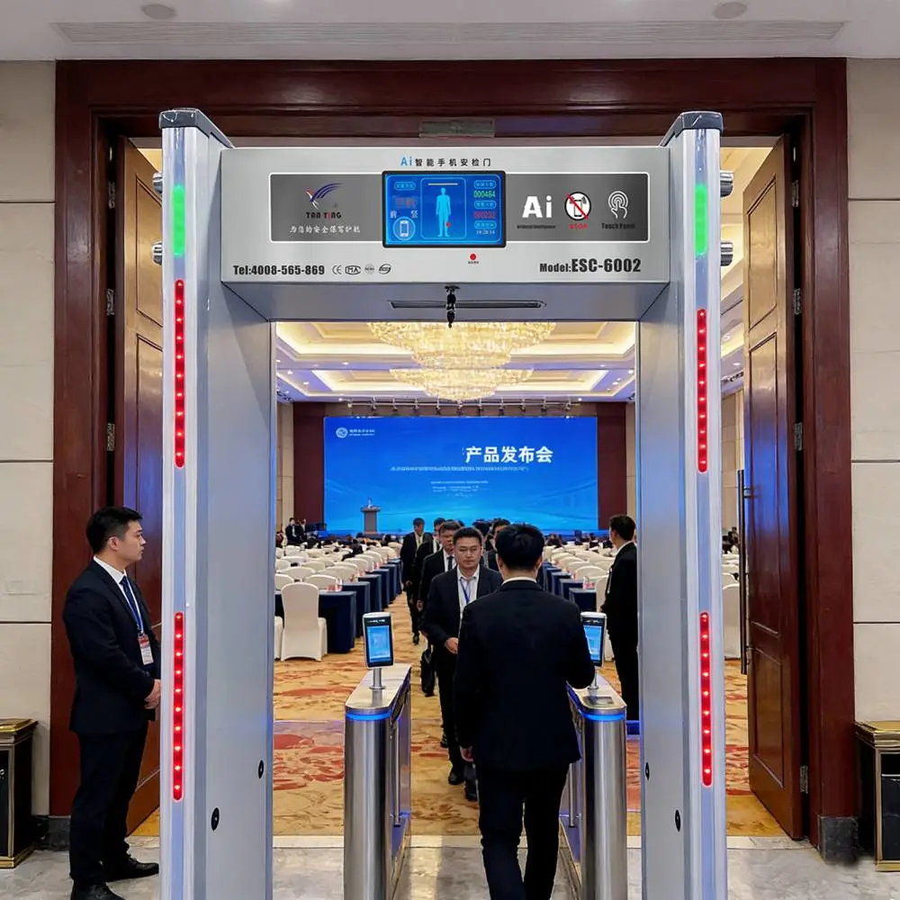 筛查智能眼镜无线耳机 保密单位安检探测门 各类通讯违禁品扫描仪