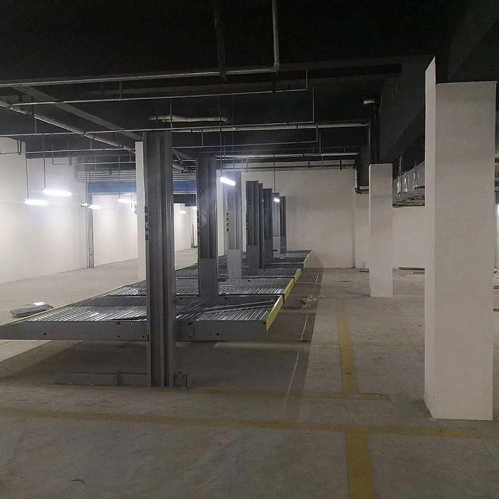 陕西乾县立体车库租赁 机械式车位二柱 立体车库上门收购 莱贝机械式立体车位简易出租