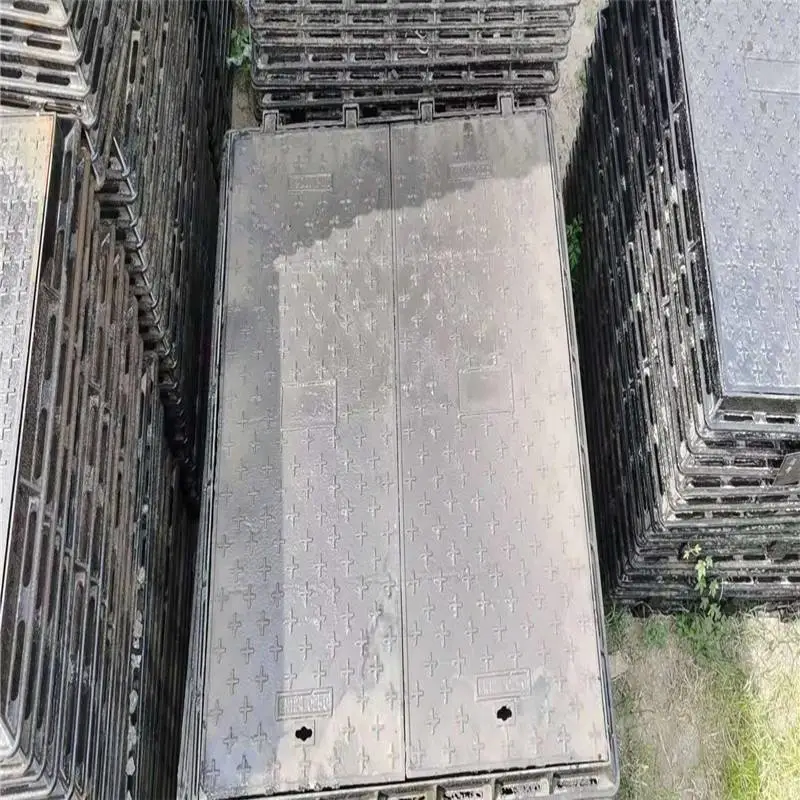 600*700井盖 马路污水圆形下水道井盖 电力铸铁井盖