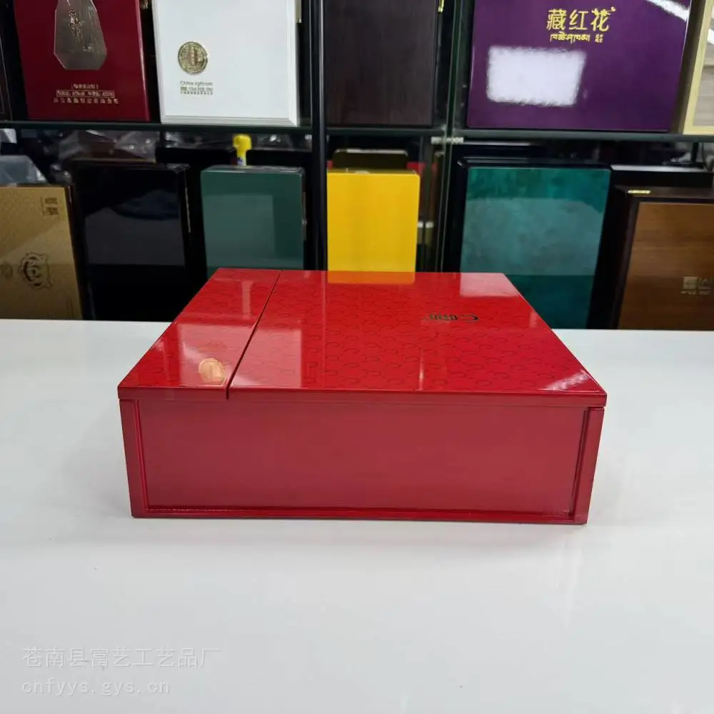 木盒加工厂 茶叶实木盒 木盒定制厂家 米醋木盒包装龙港木盒厂